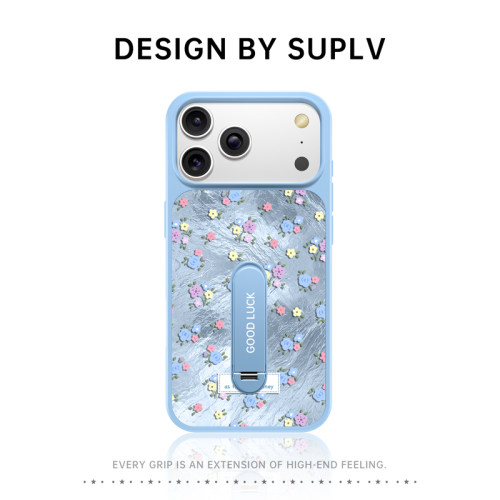 适用于苹果17promax新款手机壳带支架iPhone17高级感16pro超级好看13软边女15可爱小众14外壳12防摔保护套Az