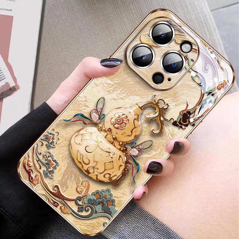 这么好看的玻璃手机壳你心动了吗