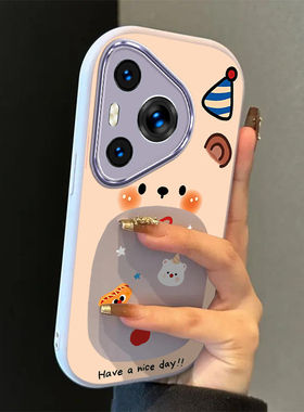 适用华为pura70pro新款手机壳pura70夏天高级感70pro+镜头全包P60硅胶可爱P60PRO女卡通p50小众防摔保护套俊