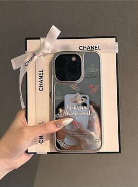 适用苹果16手机壳iPhone16promax女新款15plus气质高级款14pro夏日13镜面12小众不撞款11防摔硬壳保护套Az