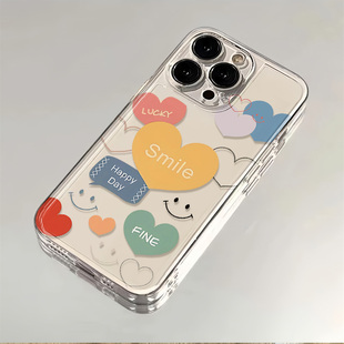 适用苹果15手机壳iphone15promax女新款 14plus软硅胶13pro保护套12pm超薄透明11简约xsmax防摔可爱创意软壳lv