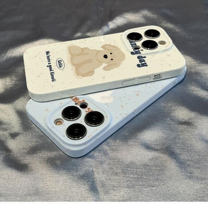 【菲林软壳】苹果可爱小狗手机壳