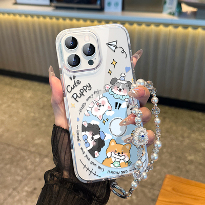 适用苹果16promax手机壳新款2025网红爆款iPhone16高级感15Pro好看14小众13带挂绳超火可爱超薄防摔保护套AC