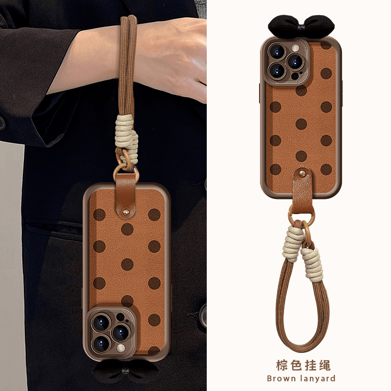 【赵露思同款】秋冬小羊皮手机壳