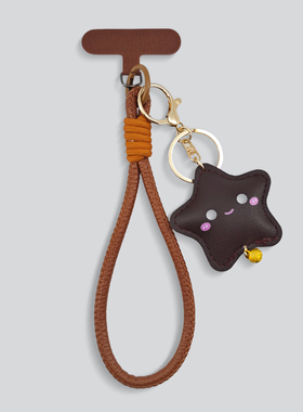 【高品质】美拉棕手机壳挂绳斜挎新款手腕编织短绳防丢橙色便携女高档垫片双扣绳适用苹果华为手机壳挂绳东