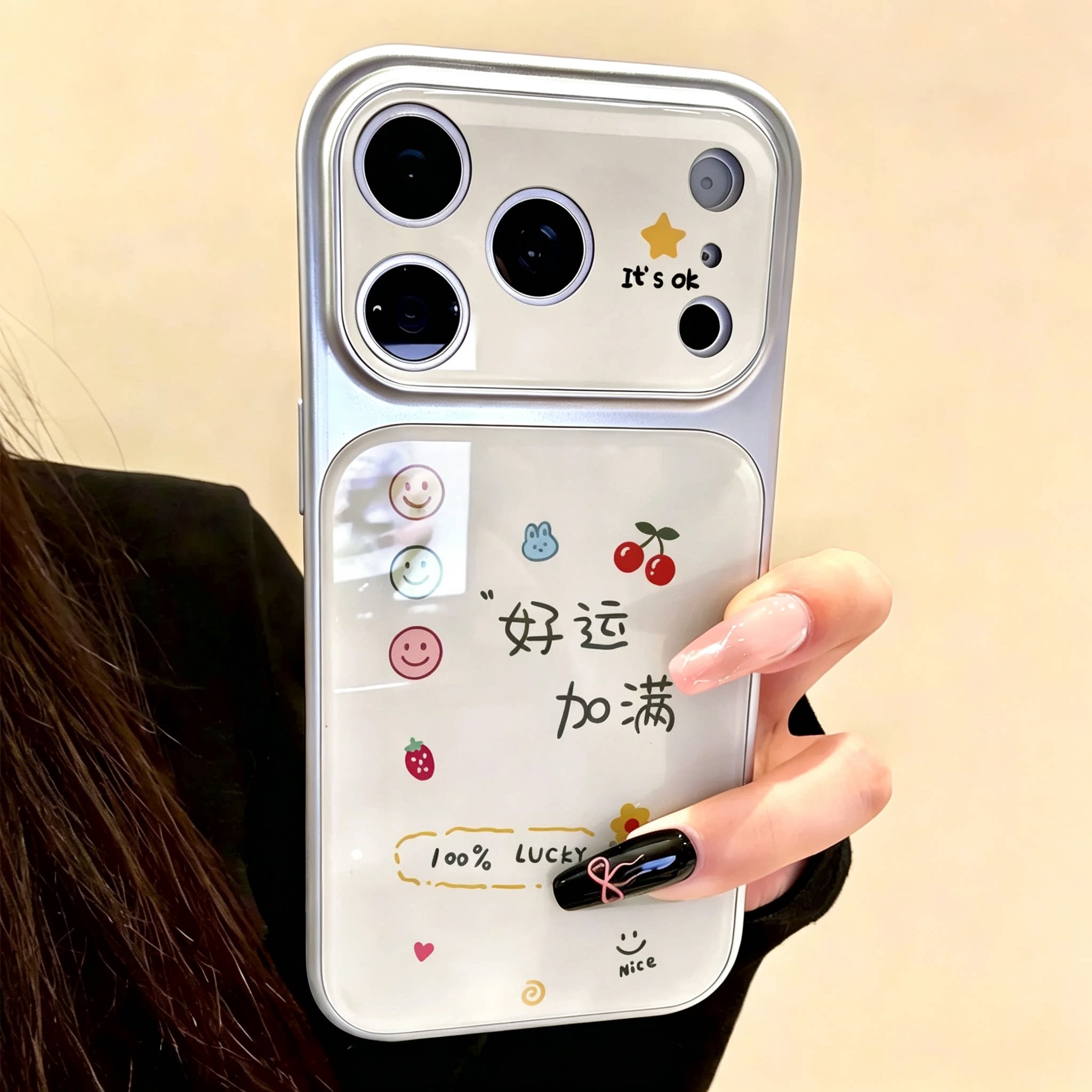 适用苹果18promax新款手机壳iphone18pro女17简约个性16小众高级感15plus超好看14镜头全包13防摔12保护壳烁