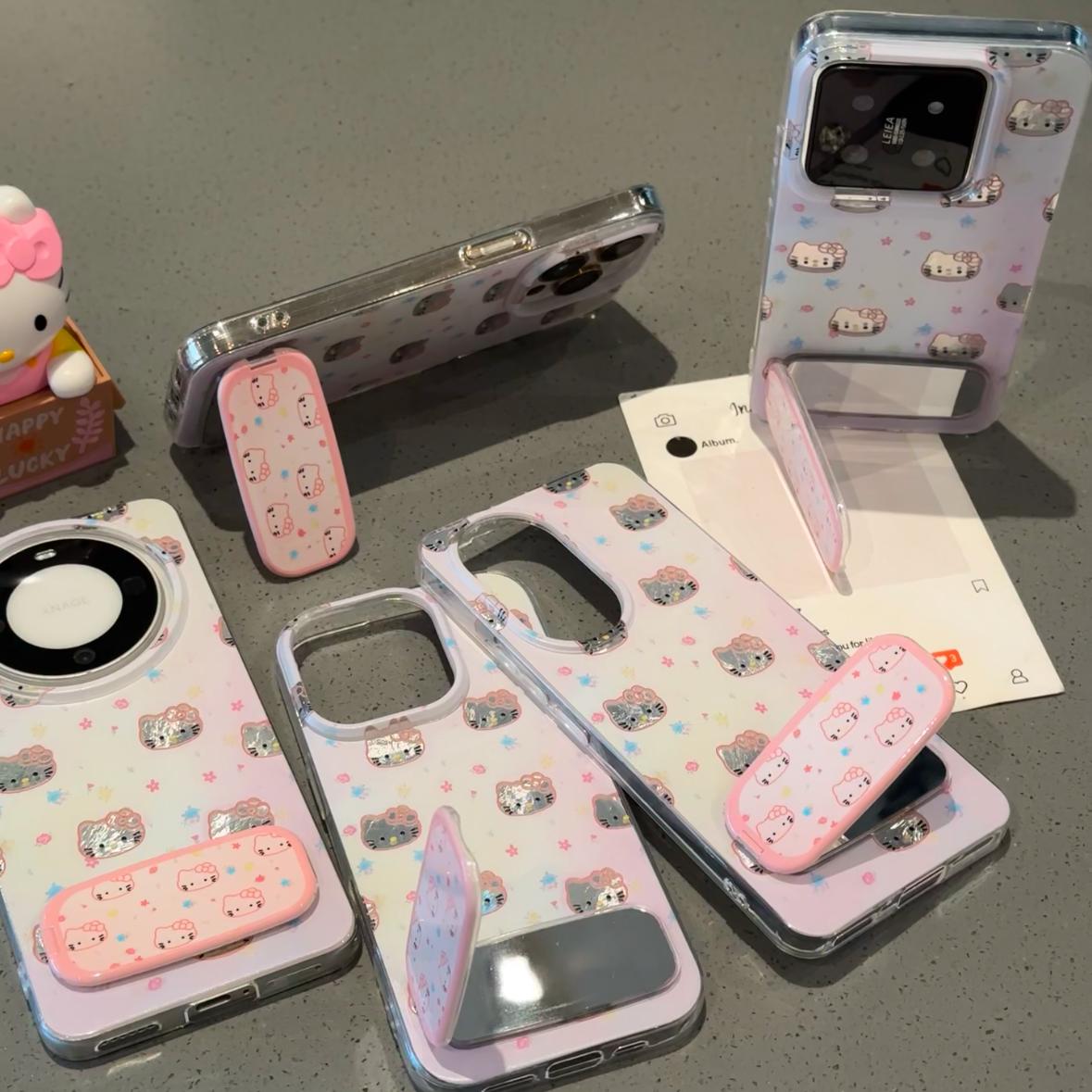 Suplv镜面kitty猫苹果手机壳