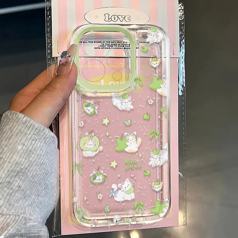 【精品太空壳】青苹果猫狗