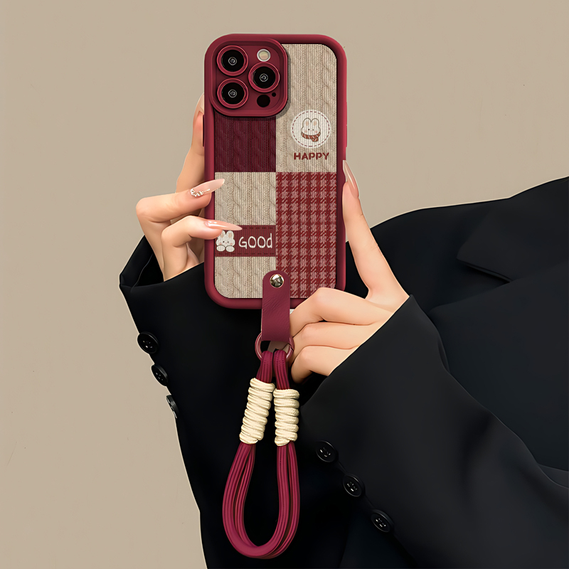 【明星同款秋冬小香风手机壳】