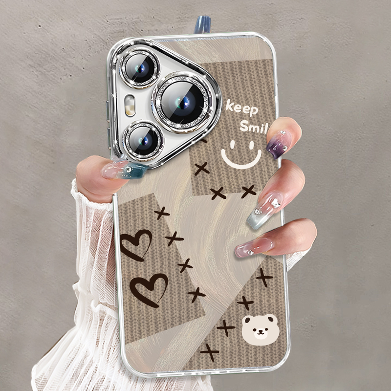 适用华为p70手机壳pura70pro+女款P70ultra小众高级感P60新款Art秋冬不撞款P50全包镜头保护套P40防摔硬壳zj