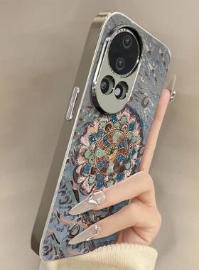 敦煌莲花适用华为nova13手机壳12新款11全包镜头hinova10防摔羊皮9pro保护套8个性女7se小众6可爱5pro高级央