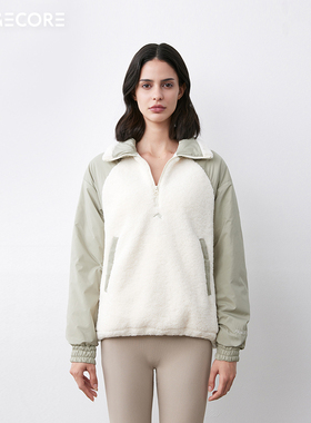 PRIMECORE| P.C WARMTH 颗粒绒半拉链式立领棉服JW8-SP