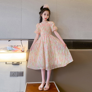 女童泡泡袖 公主 裙子潮童超美潮服潮装 花童甜酷潮流高端穿搭新品