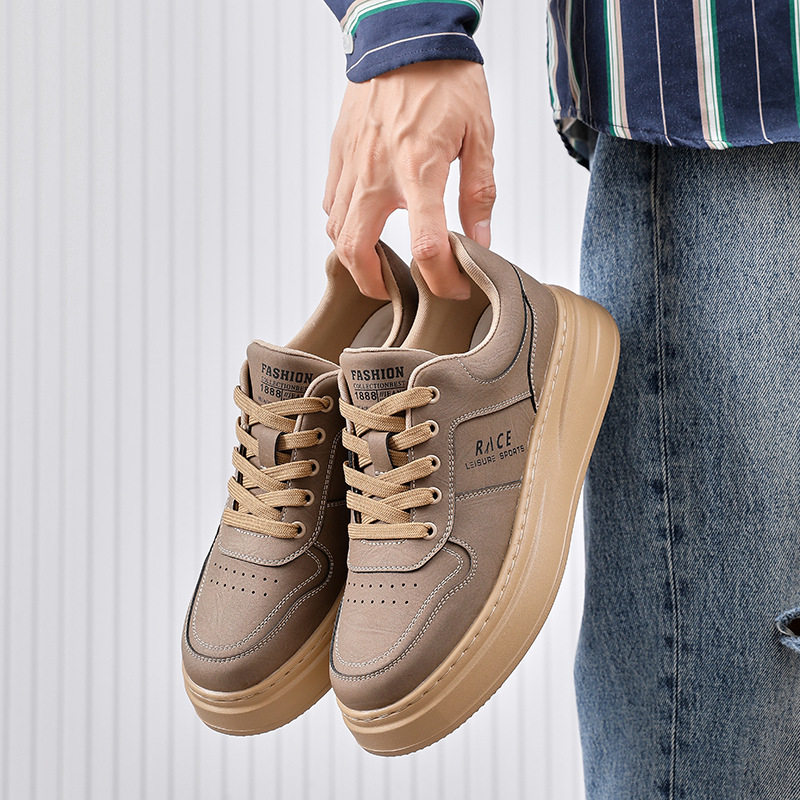 大码男鞋板鞋45码轻便百搭47码49码特大码学生鞋真皮小白鞋超轻,流行男鞋,休闲板鞋,淘宝优惠券,粉丝福利购,淘宝优惠卷