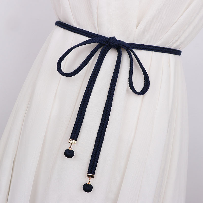 棉绳灰色腰带配饰女配长裙百搭编织打结细绳子装饰连衣裙腰绳卡其,服饰配件/皮带/帽子/围巾,腰带/皮带/腰链,淘宝优惠券,粉丝福利购,淘宝优惠卷