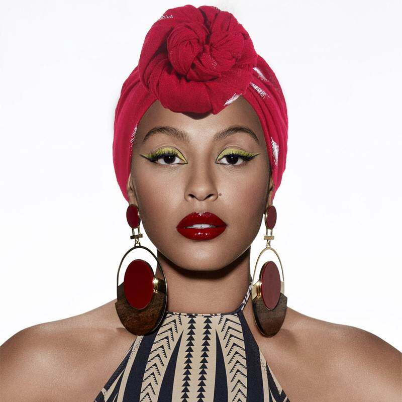 买一送一 African turban非洲包头巾非洲头巾帽树叶烫银围头花女