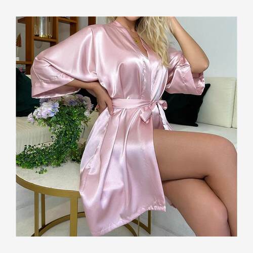 欧美性感睡袍家居服女Se