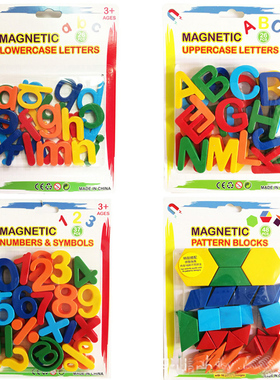 26pcs Magnetic Learning Alphabet Letters Plastic Refrigerato