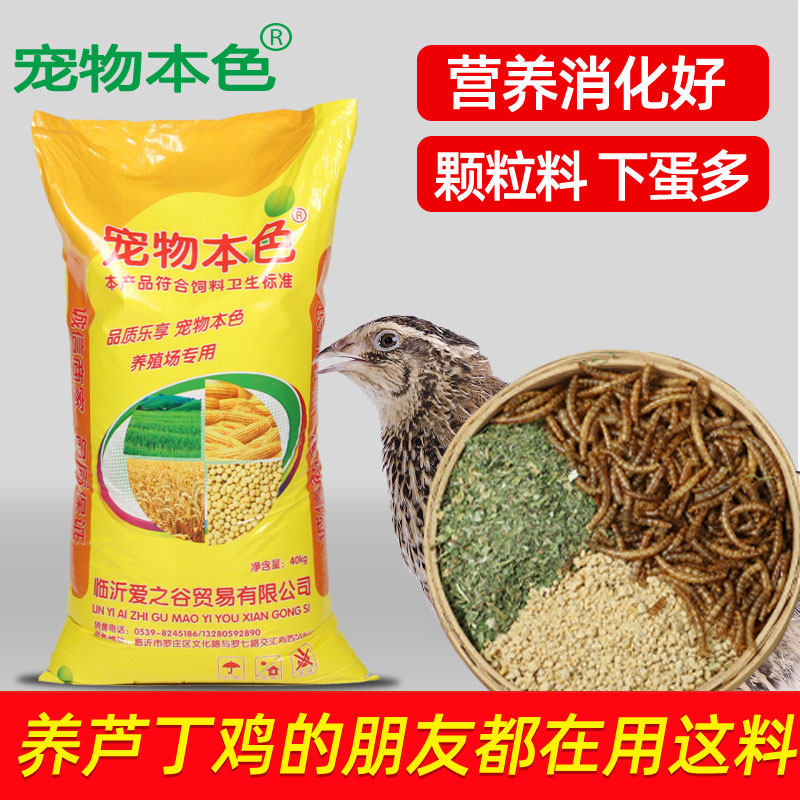 斯威破碎鹌鹑下蛋产蛋期配合饲料芦丁鸡蓝胸桂花雀小鸡通用鸟食料
