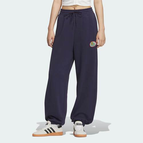 Adidas/阿迪达斯 女子三叶草街头风束脚运动长裤 JL7547