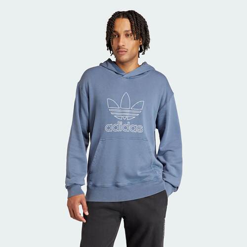 Adidas/阿迪达斯 男子三叶草 ADICOLOR 毛圈布宽松卫衣 IR7991