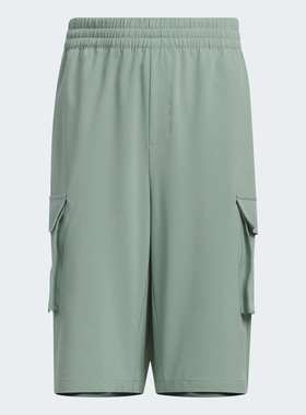 Adidas/阿迪达斯 儿童三叶草 SHORTS 工装风运动短裤 JC5713