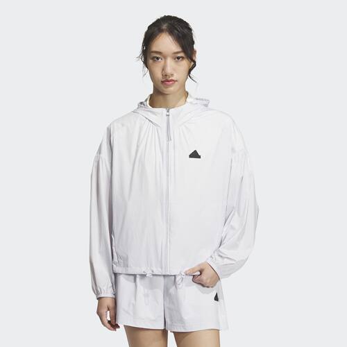 Adidas/阿迪达斯 女子运动休闲连帽百搭夹克外套 IM8835