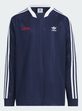 Adidas/阿迪达斯 儿童三叶草 JERSEY 休闲运动长袖球衣 JM4673