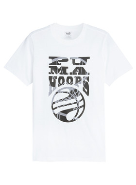 PUMA/彪马 男子圆领短袖户外休闲运动T恤 Hooper 624827