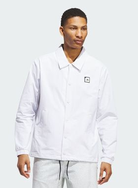 Adidas/阿迪达斯 男子高尔夫运动翻领夹克外套 IN9258