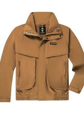 Columbia/哥伦比亚 男子ICON复古系列四合一防水冲锋衣 WE3476