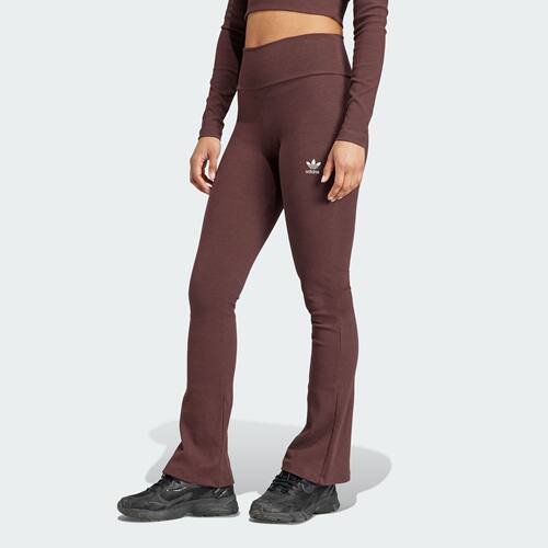 Adidas/阿迪达斯 女子三叶草 PANTS 运动喇叭裤 IJ5398