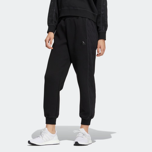 KNIT Adidas 阿迪達斯 女子MET HM7115 PANTS寬松運動束腳休閑褲