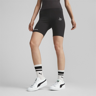 緊身褲 PUMA 彪馬 女子彈力貼身透氣瑜伽健身運動短褲 622574