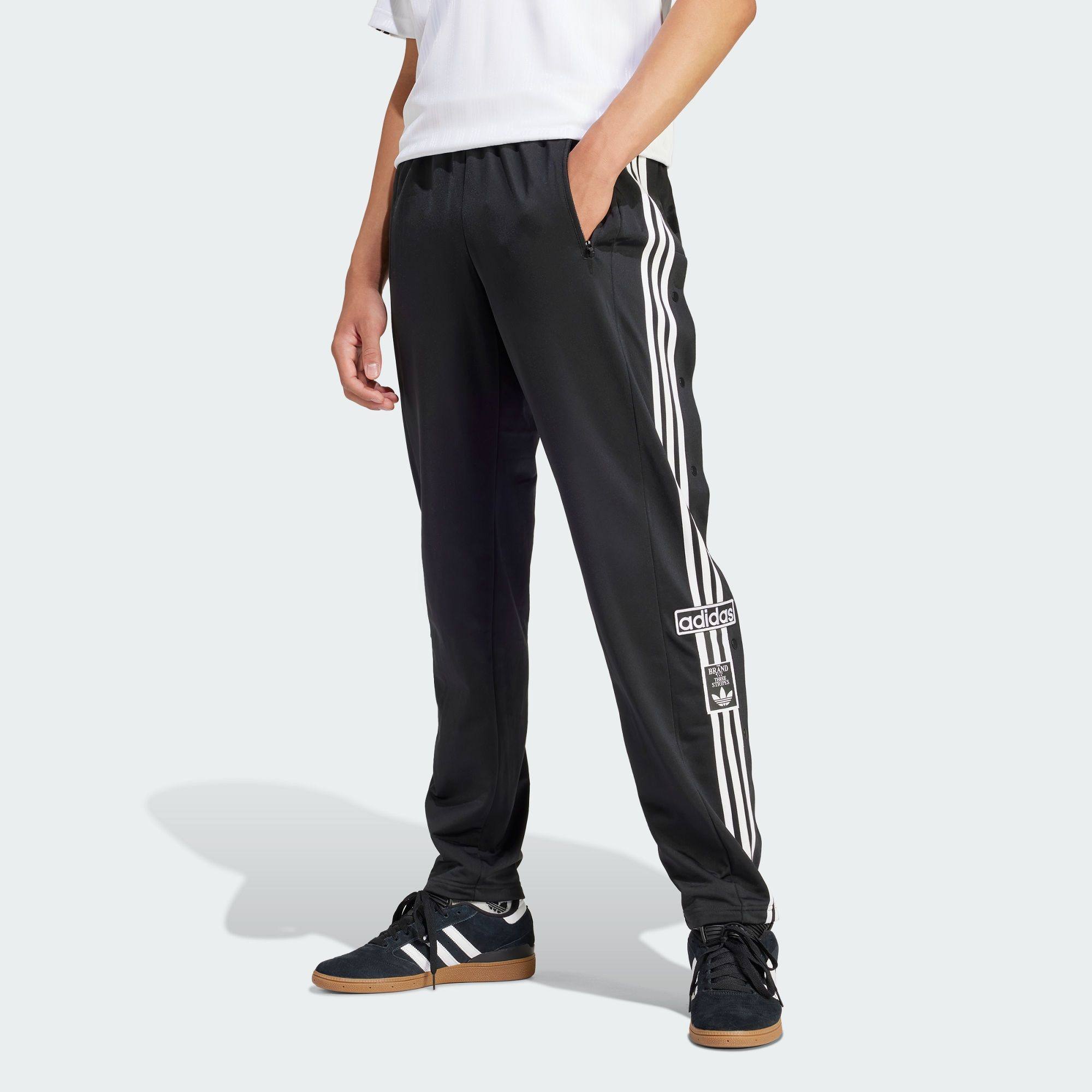 Adidas/阿迪达斯 男子三叶草复古穿搭侧开排扣运动裤 IM8219,运动服/休闲服装,运动长裤,淘宝优惠券,粉丝福利购,淘宝优惠卷