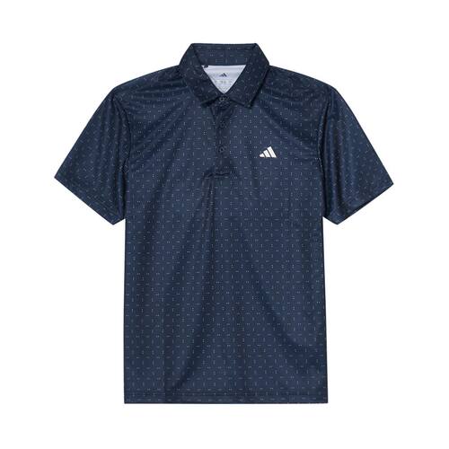 Adidas/阿迪达斯 男子翻领透气高尔夫运动休闲短袖Polo衫 KC1115