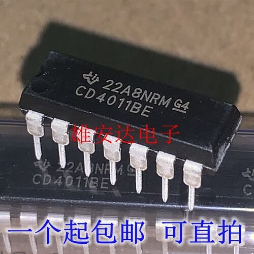 CD4017BE 4001 4011 4012 4013 4016 4518 DIP-14 直插 全新进口