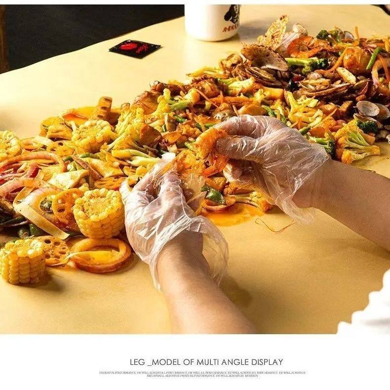 一次性牛皮纸桌布特价覆膜精牛牛皮纸桌面一次性垫纸牛皮纸垫纸包