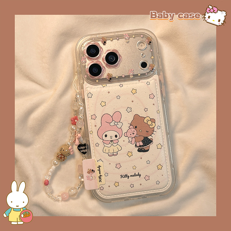 卡通美乐蒂凯蒂猫适用苹果手机壳