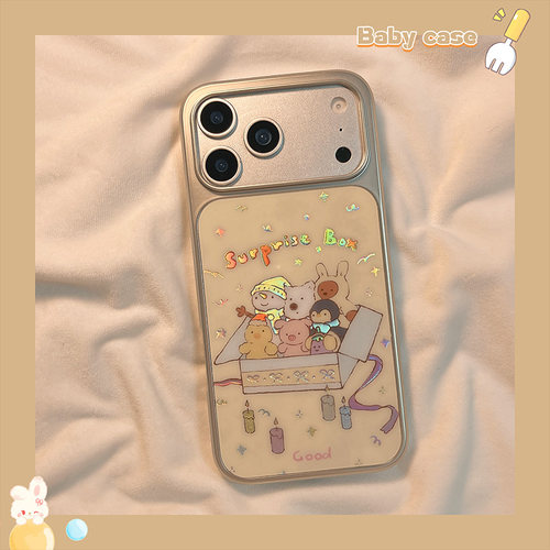 可爱jellycat礼盒适用苹果手机壳