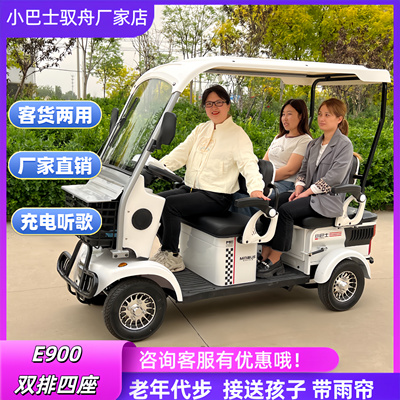 小巴士老年代步四轮车电瓶车