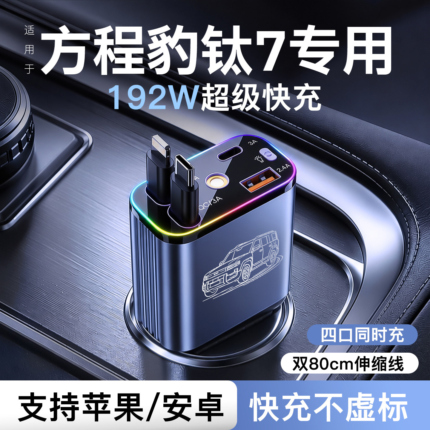 【钛7】专用192W超级快充充电器