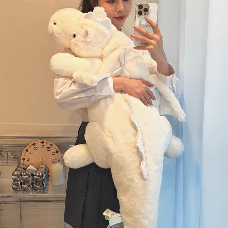 小飞龙公仔玩偶网红可爱睡觉抱枕女生专用床上布娃娃恐龙毛绒玩具