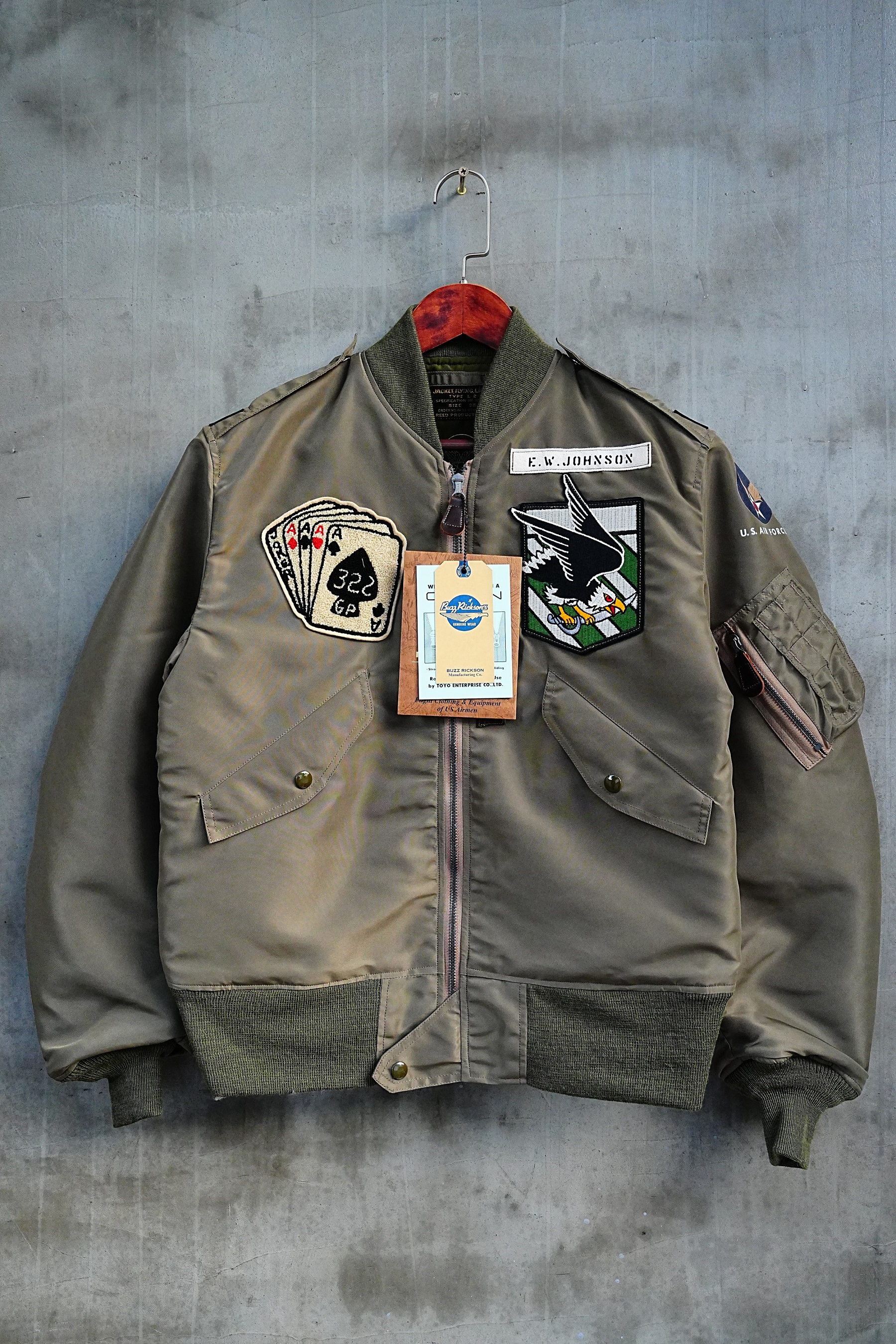 BuzzRickson's重磅飞行夹克