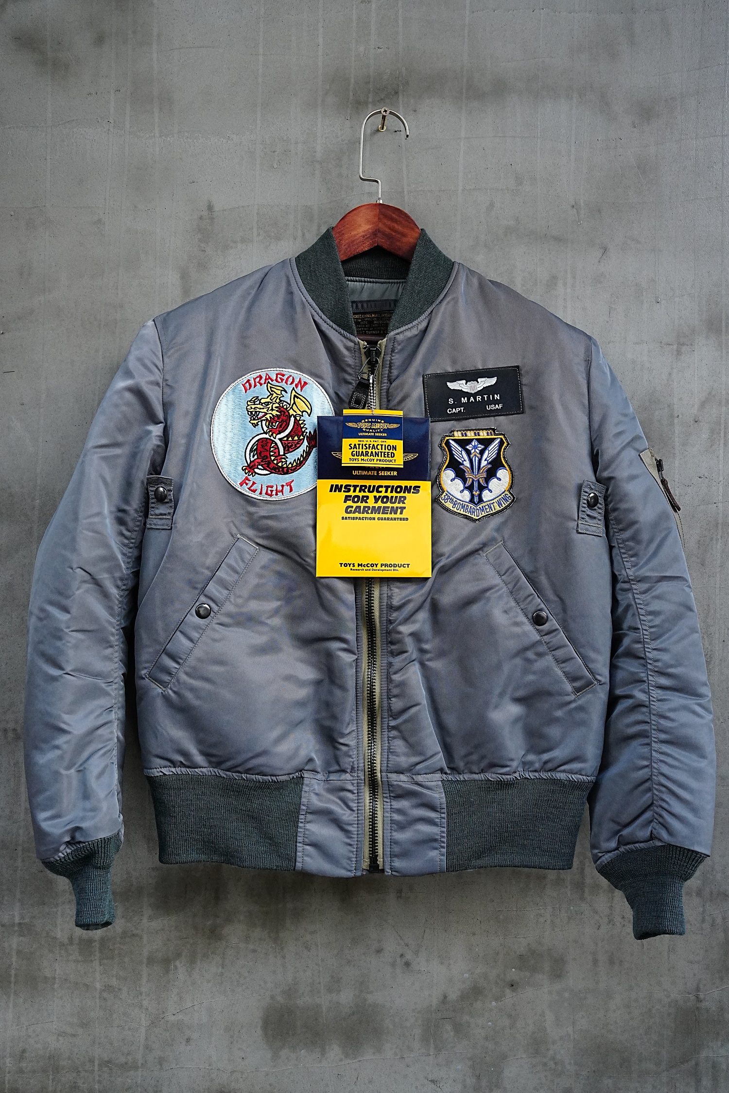 【现货】toys mccoy ma-1 dragon flight 冬季保暖飞行夹克2款