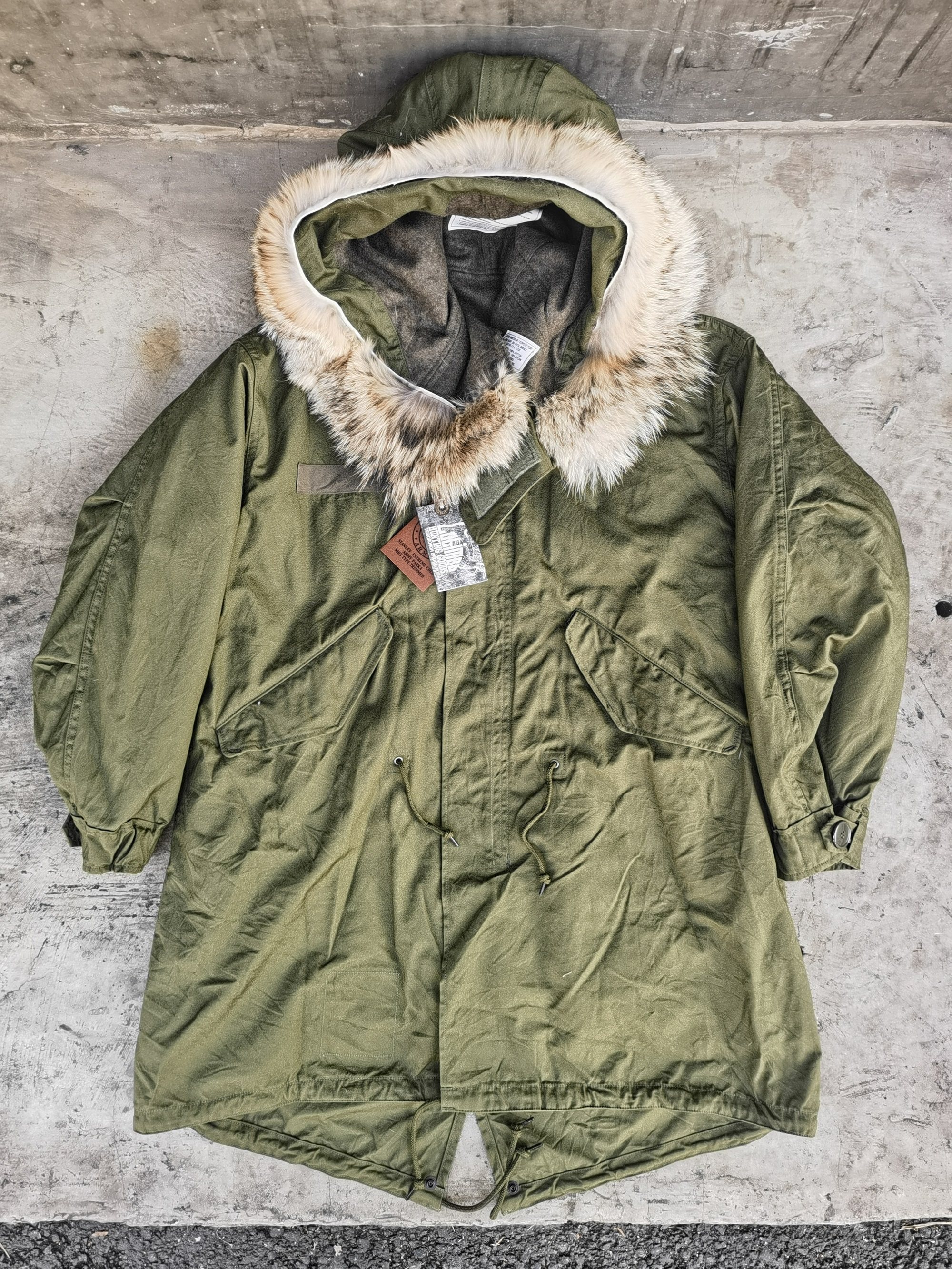 colimbo极寒军事鱼尾夹克