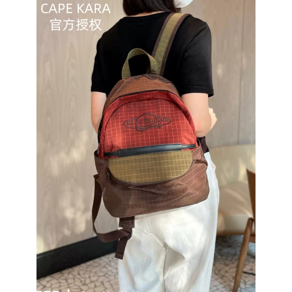 CapeKara小众旅游双肩包女