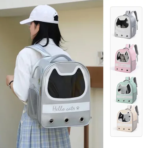 猫包外出大容量宠物背包拉杆固定