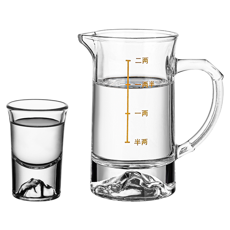 乐唯诗观山白酒杯分酒器套装