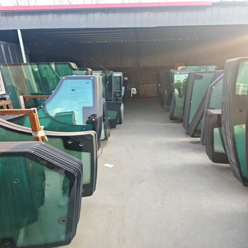 适用于东方红推土机驾驶室玻璃60/75/802/1302推土机玻璃门